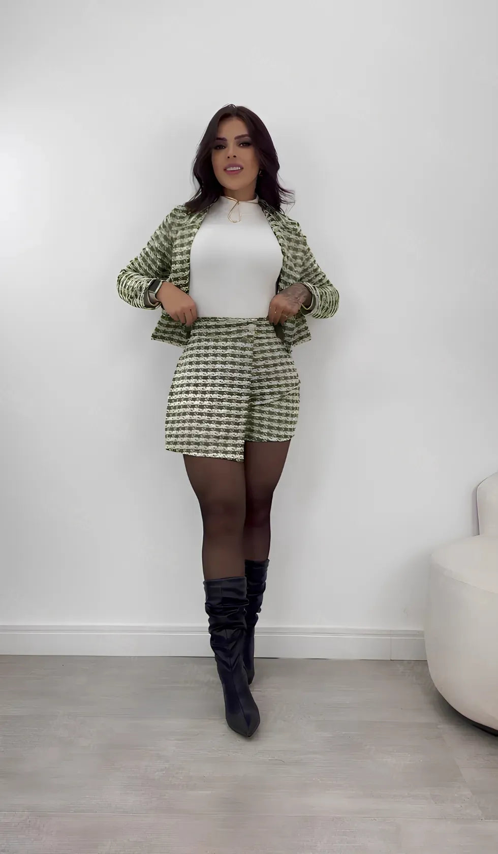 Conjunto Tweed Rafa