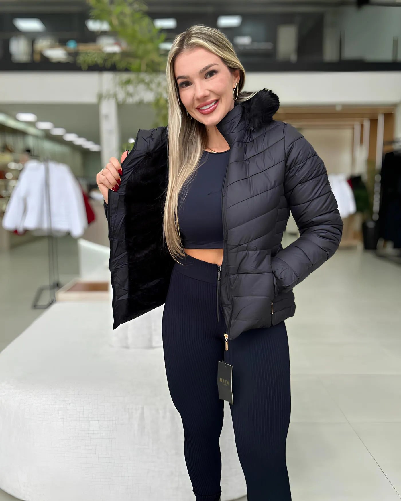 Casaco Nylon Bella