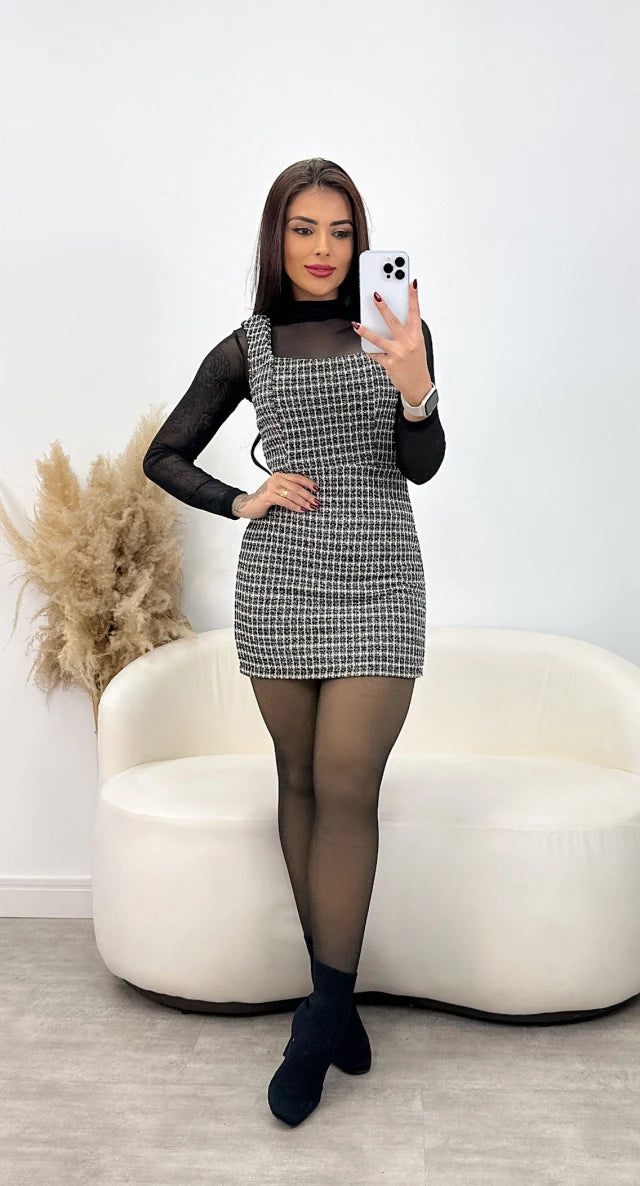 Vestido Tweed Bel