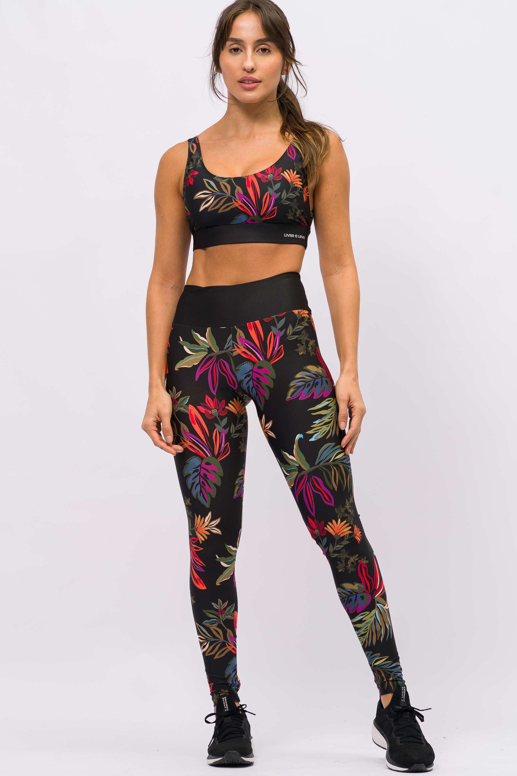 Conjunto Top Transpassado e Legging Viver