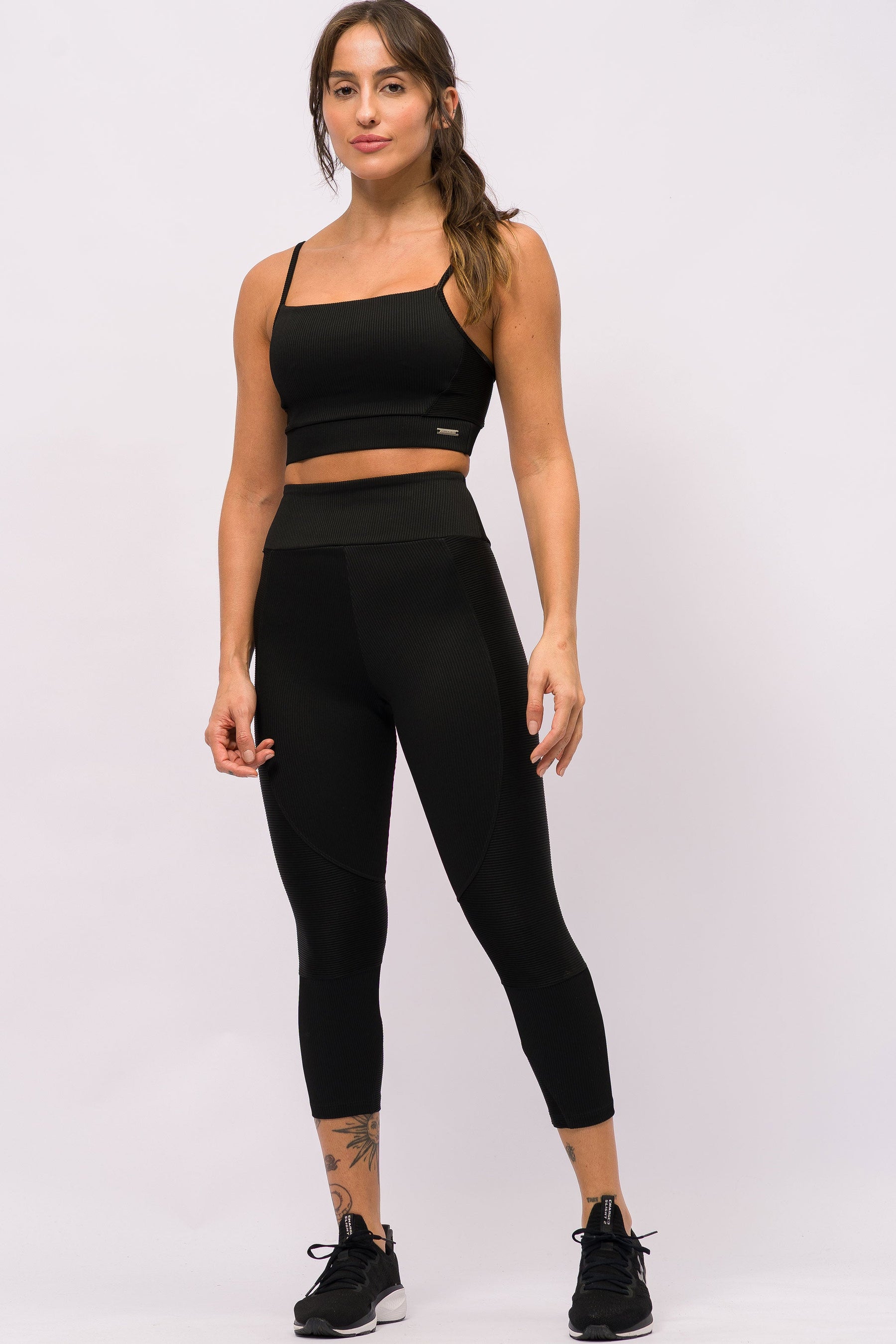 Conjunto Corsário Canelado Preto