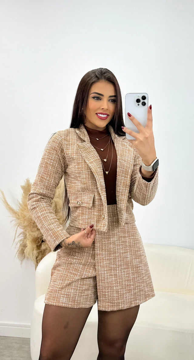 Conjunto Tweed Rafa