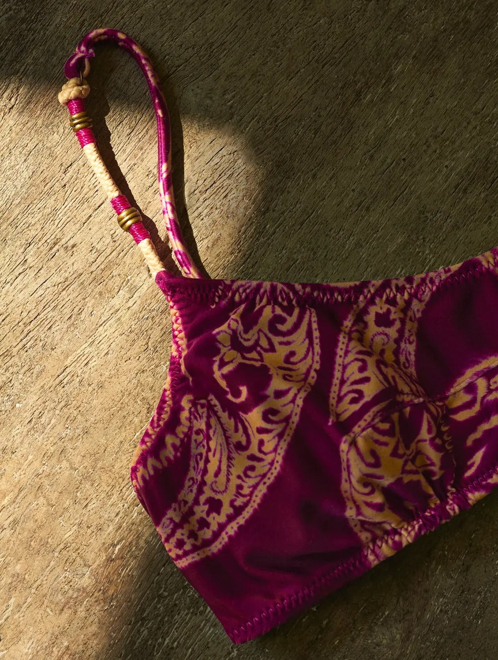 Top Faixa Estampado Provence