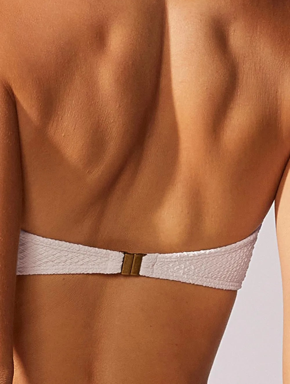 Top Bandeau com Textura Noir
