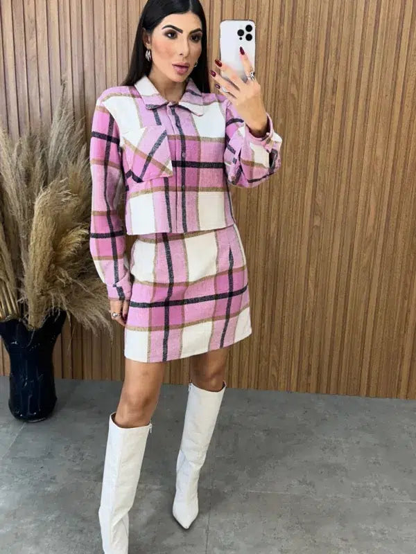Conjunto Xadrez Flanelado