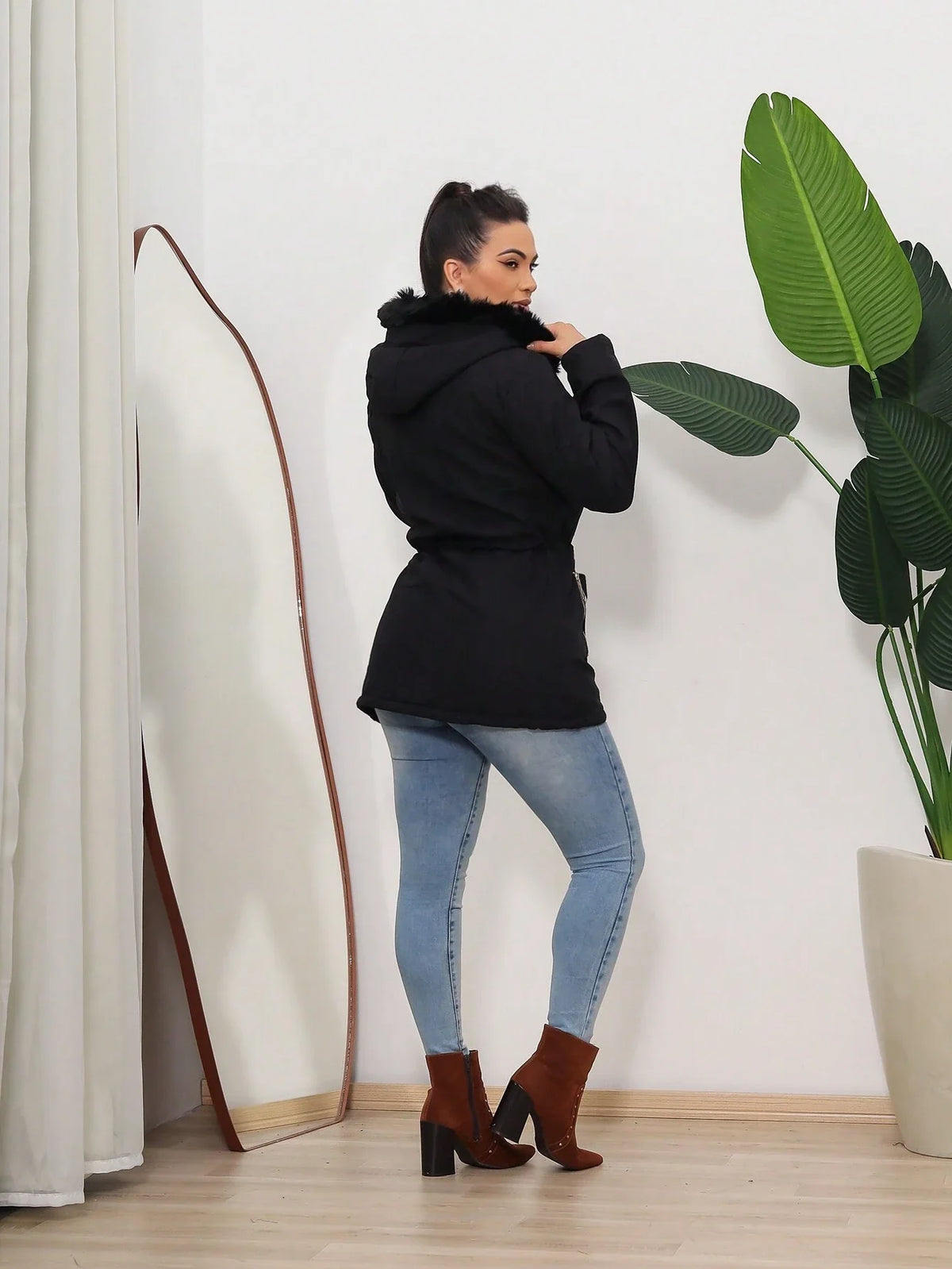 Parka Turquesa