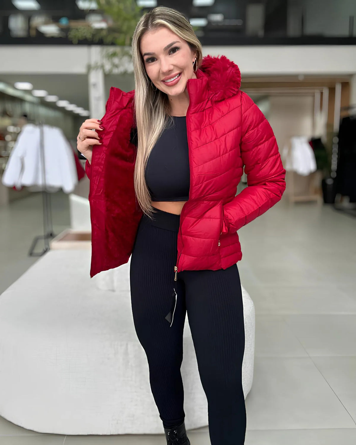 Casaco Nylon Bella