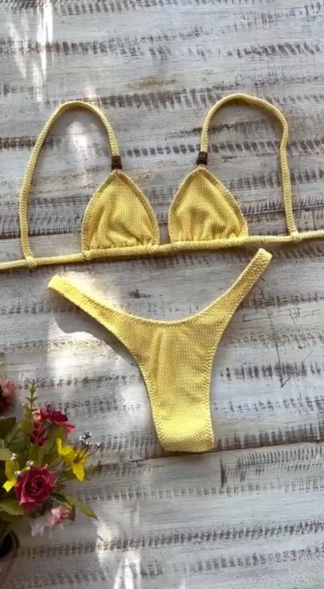 Conjunto de Biquini - Favo de Mel