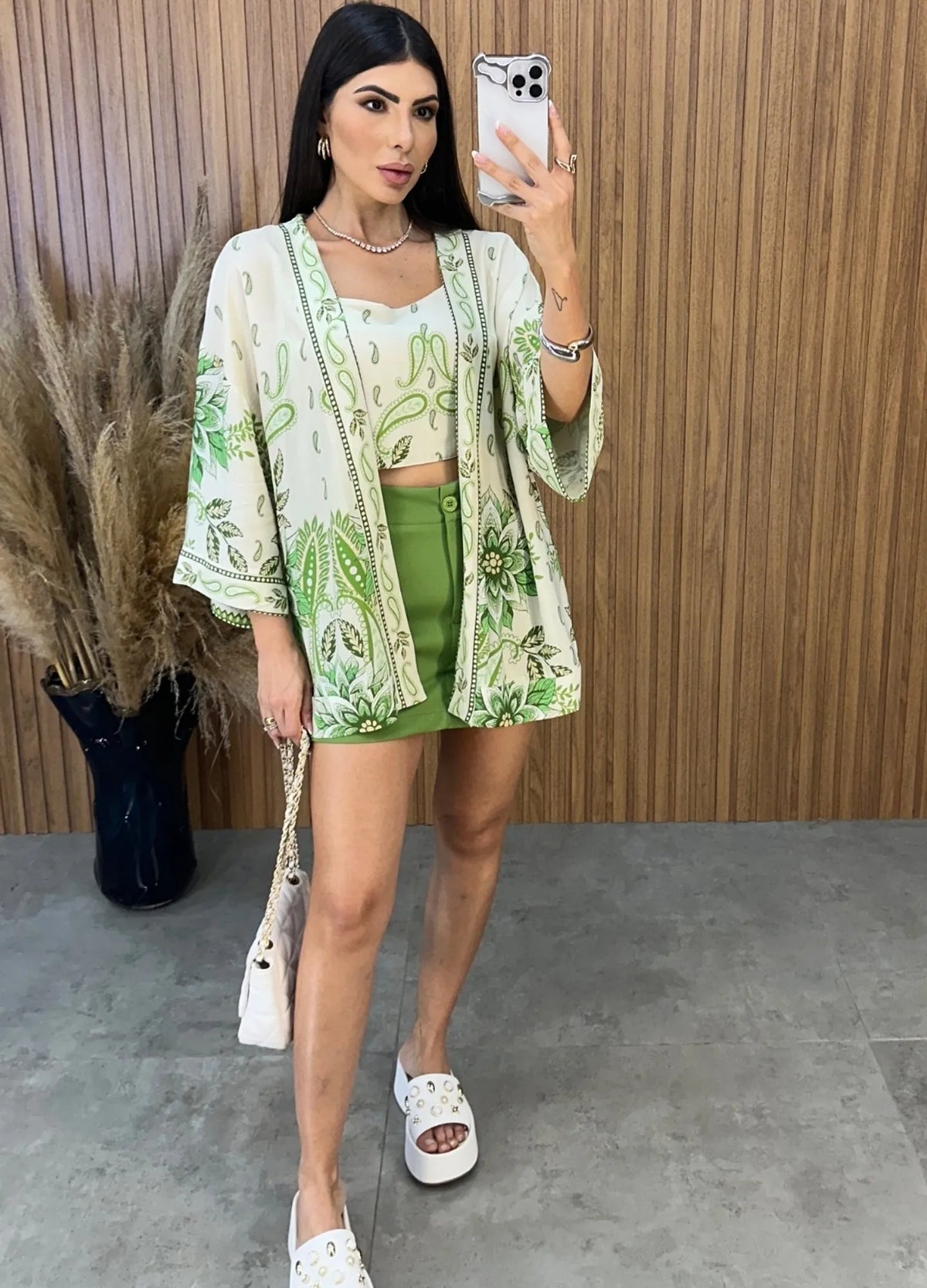 Conjunto Kimono Verão