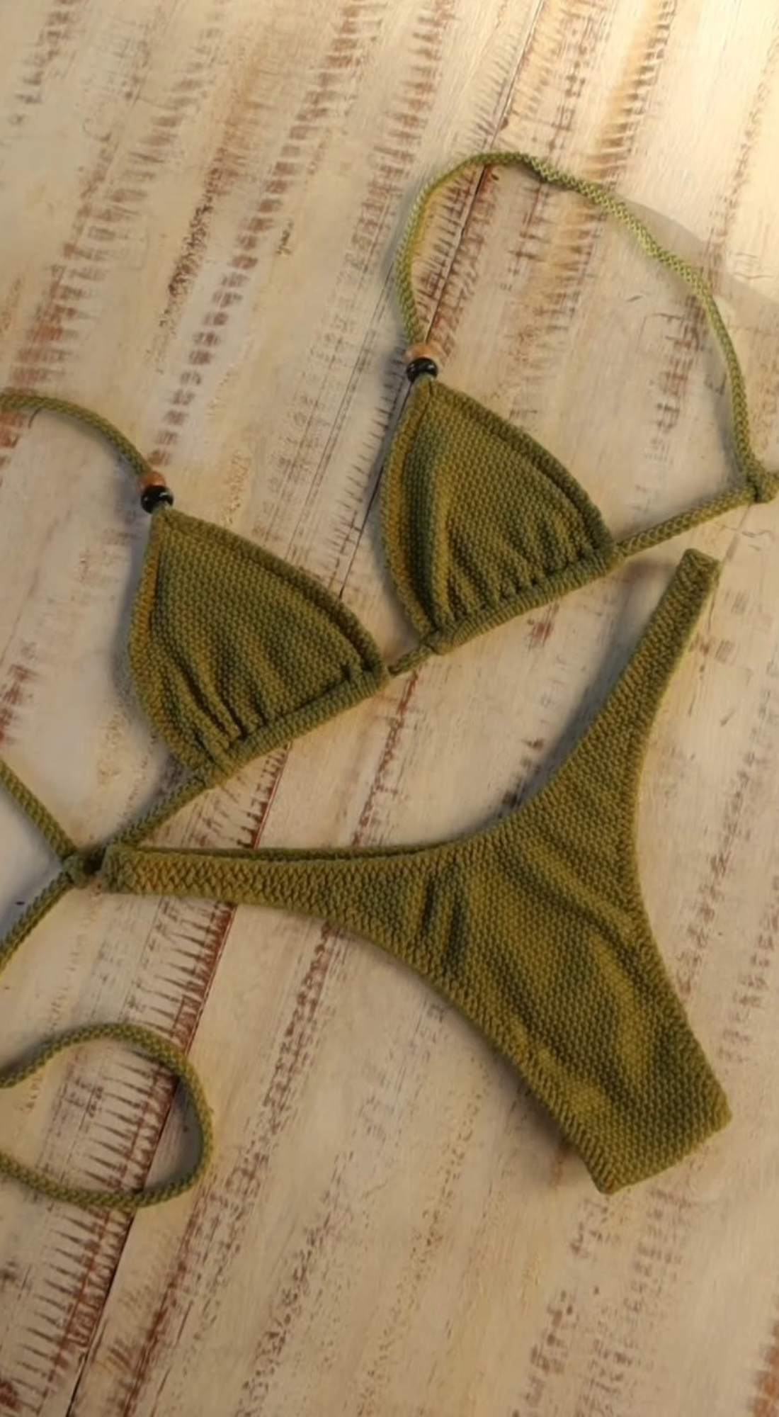 Conjunto de Biquini - Musgo