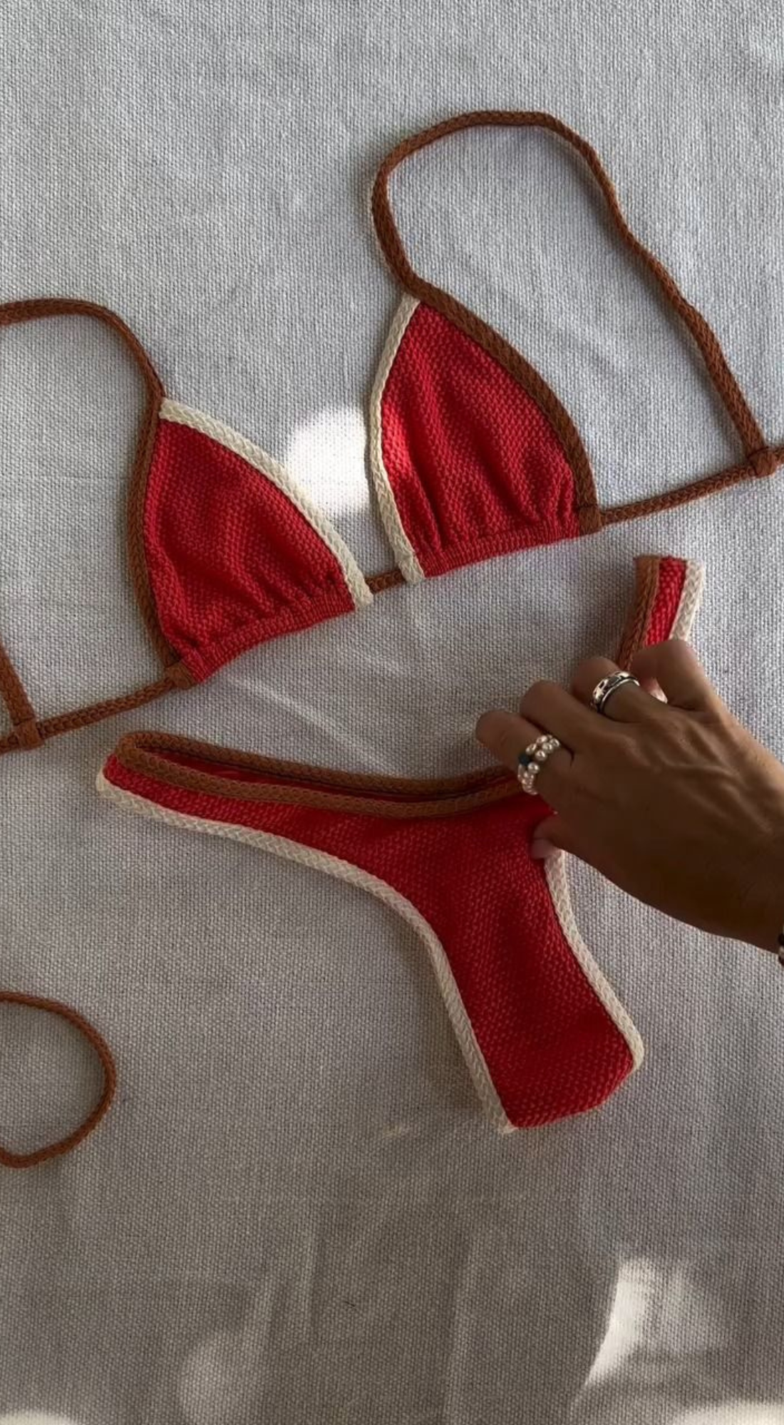 Conjunto de Biquini - Carmesim