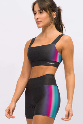 Conjunto Top Quadrado e Short Básico Ônix