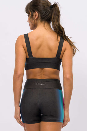 Conjunto Top Quadrado e Short Básico Ônix