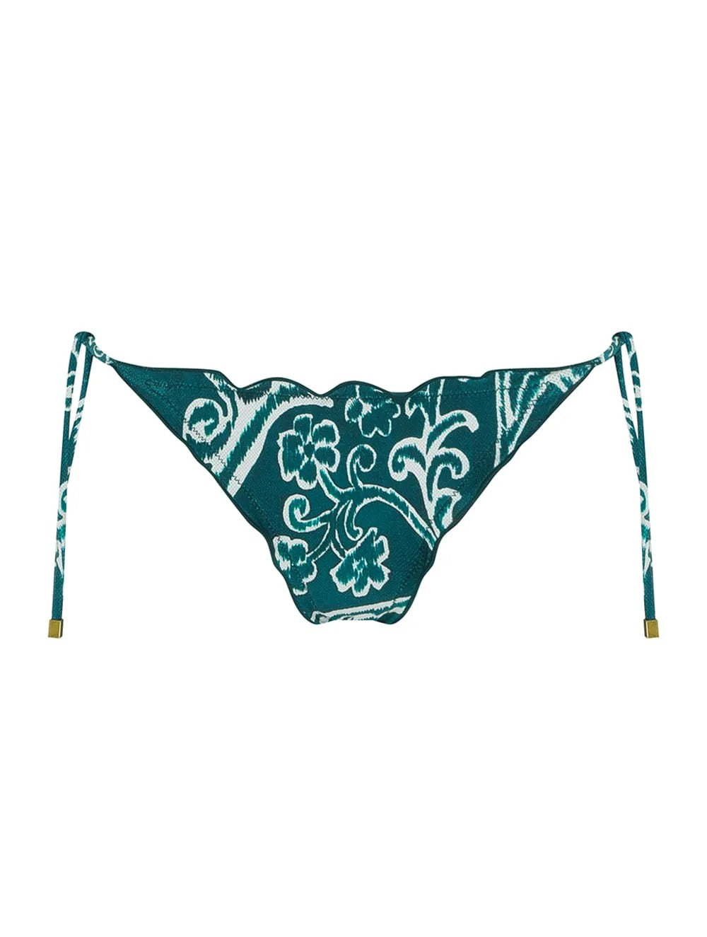 Tanga Amarradinha Ruffle Estampada Antibes