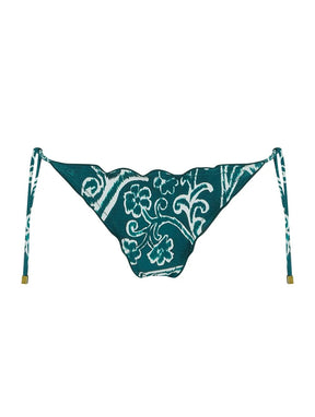Tanga Amarradinha Ruffle Estampada Antibes