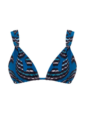 Top Cortininha Estampado La Mer