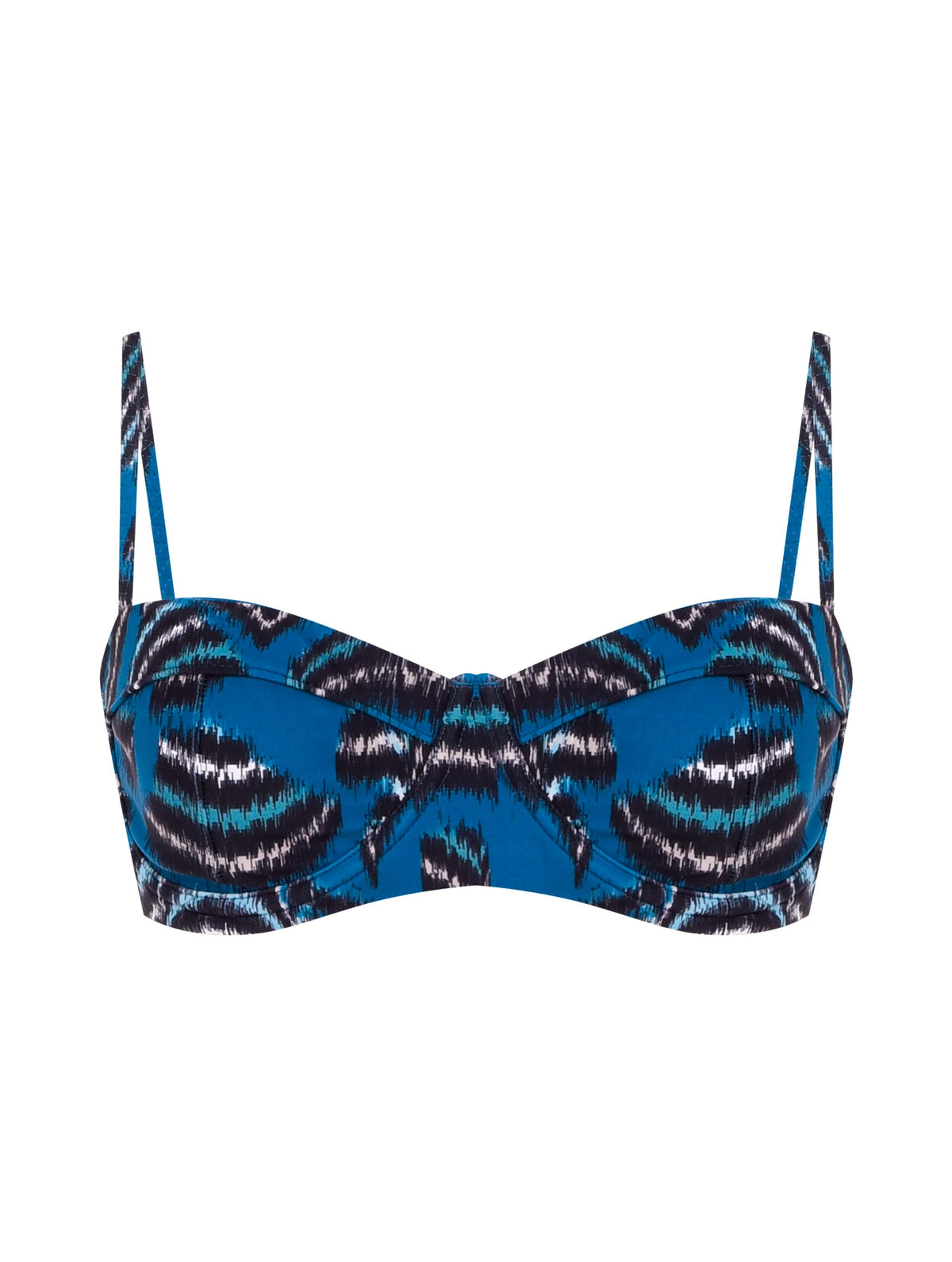 Top Meia Taça Estampado La Mer