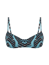 Top Meia Taça Estampado La Mer