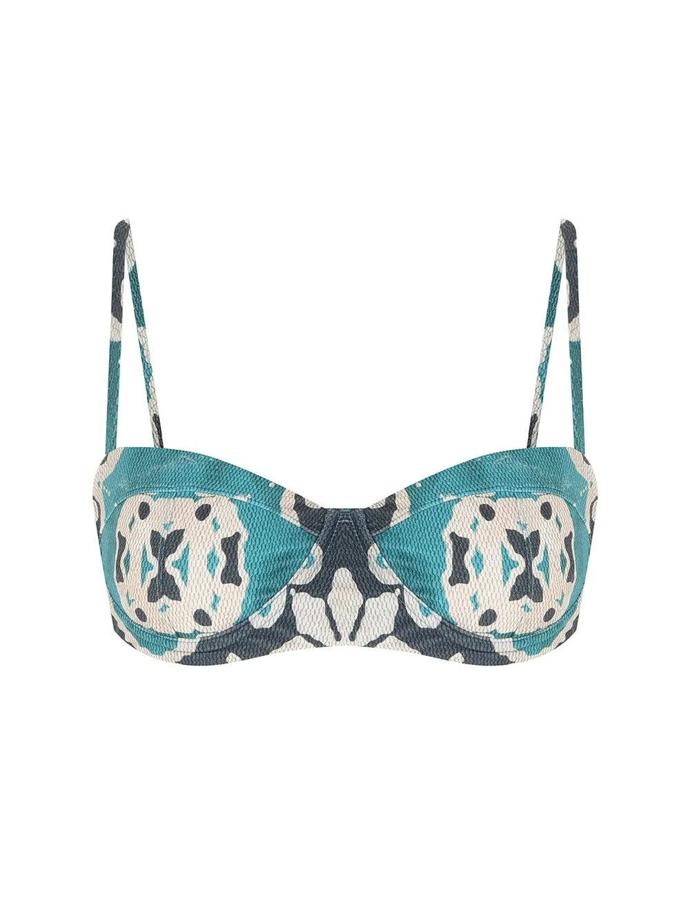 Top Meia Taça Estampado Nice