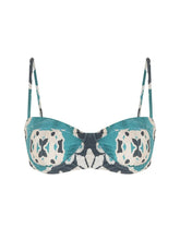 Top Meia Taça Estampado Nice