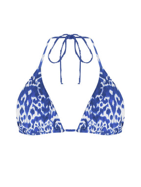 Top Cortininha Estampado Ocean
