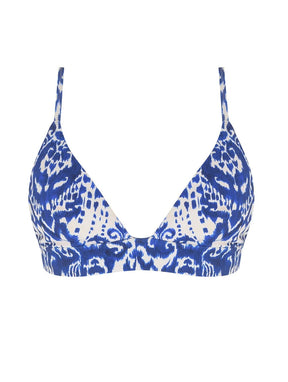 Top Triângulo Estampado Ocean