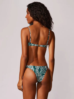 Tanga Lateral Média Estampada Antibes