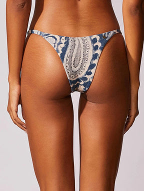 Tanga Lateral Estreita Estampada Monaco