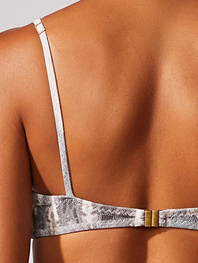 Top Meia Taça Estampado Riviera